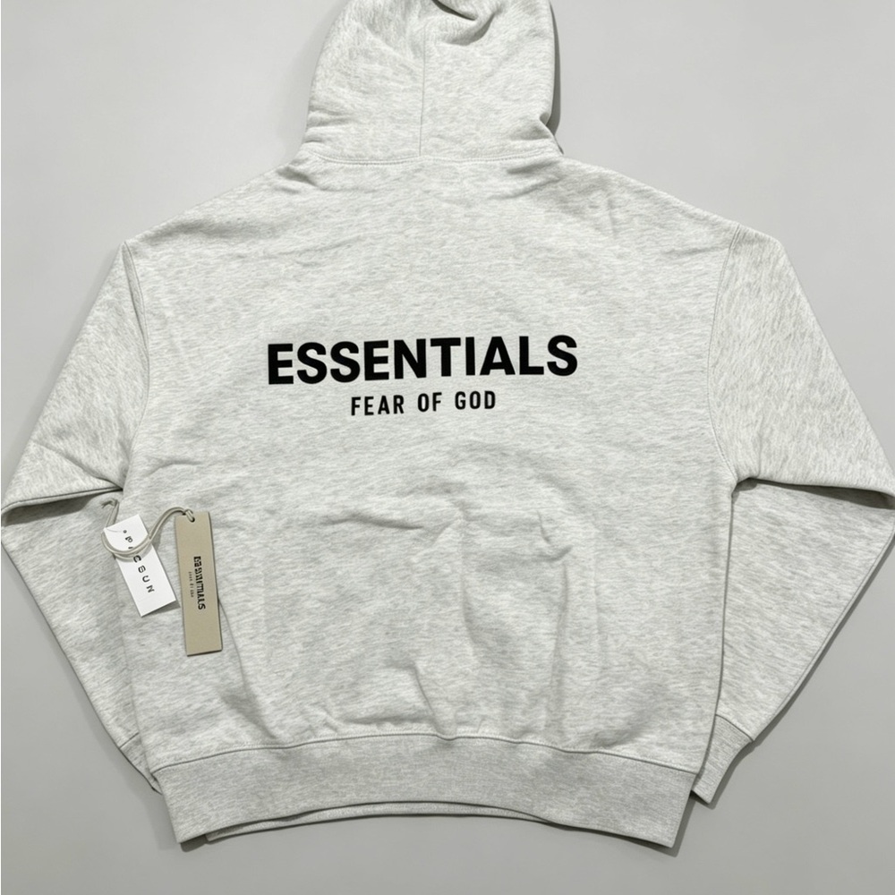 ESSENTIALS Men's Light Gray Hoodie 100% authentic
